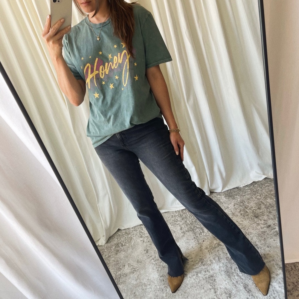 THE STARRY HONEY TEE — In Teal - Picture 4 of 8